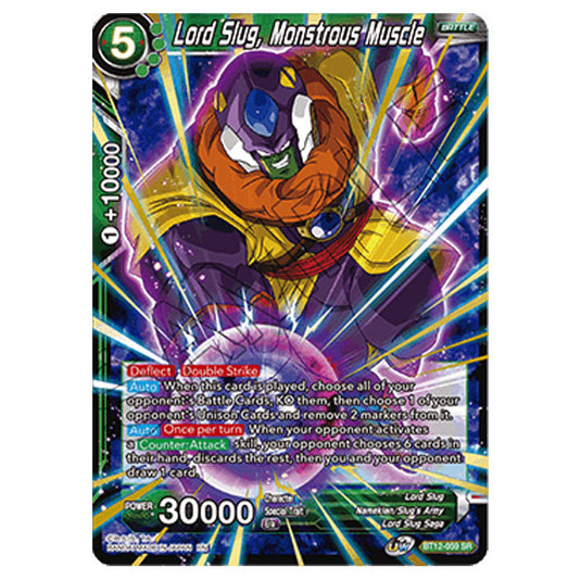 Dragon Ball Super - B12 - Vicious Rejuvenation - Lord Slug, Monstrous Muscle - BT12-059