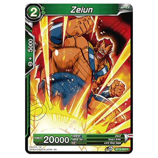 Dragon Ball Super - B12 - Vicious Rejuvenation - Zeiun - BT12-065