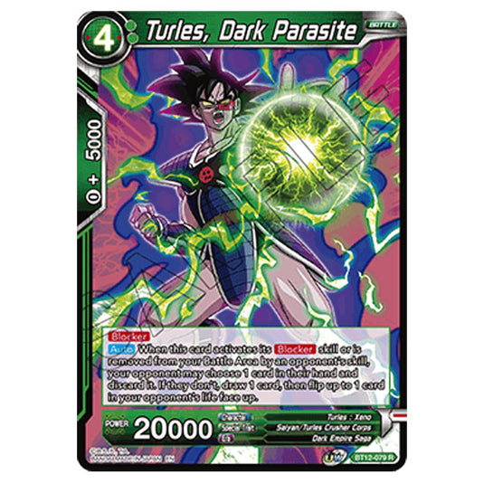 Dragon Ball Super - B12 - Vicious Rejuvenation - Turles, Dark Parasite - BT12-079