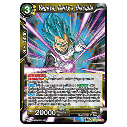 Dragon Ball Super - B12 - Vicious Rejuvenation - Vegeta, Deity's Disciple - BT12-092