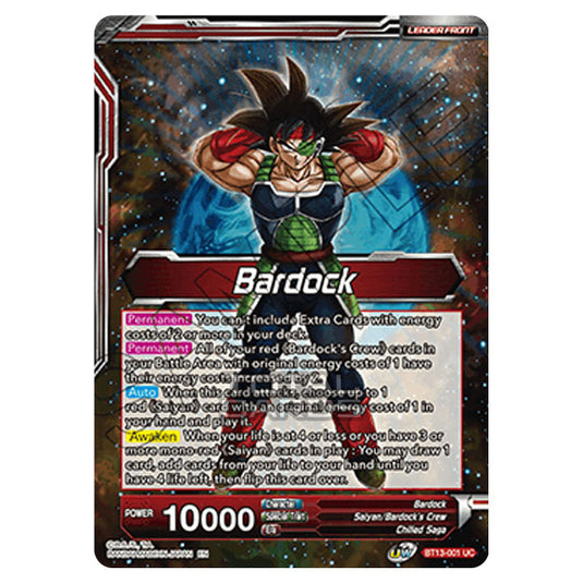 Dragon Ball Super - B13 - Supreme Rivalry - Bardock - BT13-001