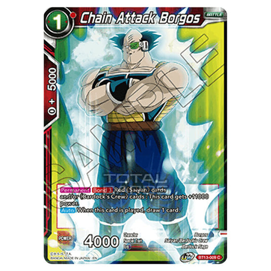 Dragon Ball Super - B13 - Supreme Rivalry - Chain Attack Borgos - BT13-009