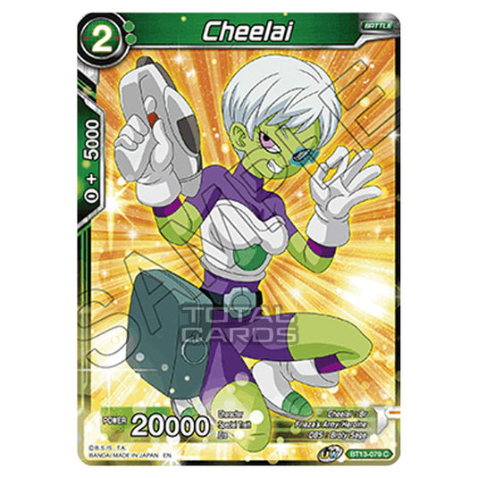 Dragon Ball Super - B13 - Supreme Rivalry - Cheelai - BT13-079