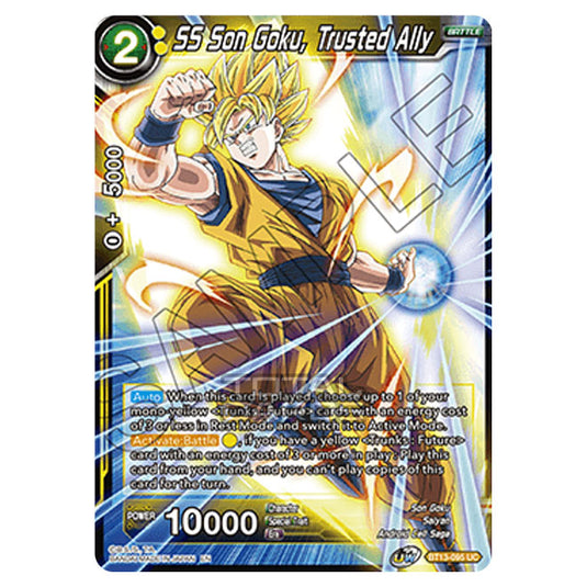 Dragon Ball Super - B13 - Supreme Rivalry - SS Son Goku, Trusted Ally - BT13-095