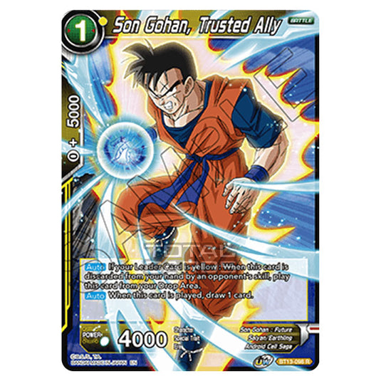 Dragon Ball Super - B13 - Supreme Rivalry - Son Gohan, Trusted Ally - BT13-098