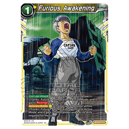 Dragon Ball Super - B13 - Supreme Rivalry - 	Furious Awakening - BT13-117