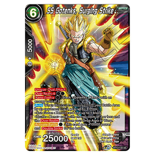 Dragon Ball Super - B13 - Supreme Rivalry - SS Gotenks, Surging Strike - BT13-133