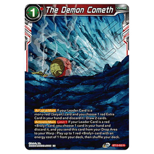 Dragon Ball Super - B15 - Saiyan Showdown - The Demon Cometh - BT15-023