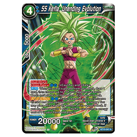 Dragon Ball Super - B15 - Saiyan Showdown - SS Kefla, Unending Evolution - BT15-047