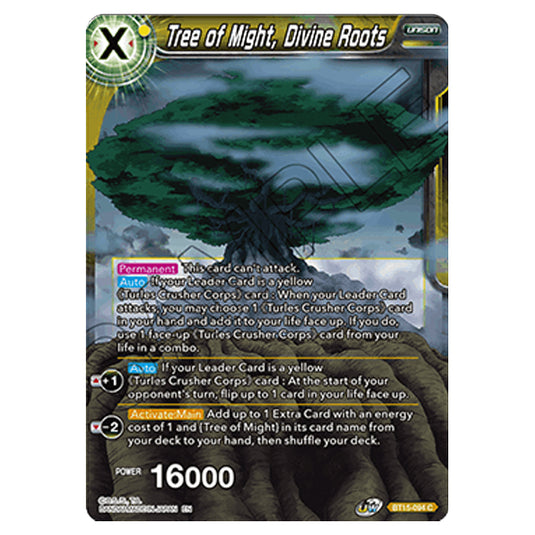 Dragon Ball Super - B15 - Saiyan Showdown - Tree of Might, Divine Roots - BT15-094