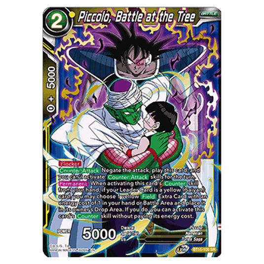 Dragon Ball Super - B15 - Saiyan Showdown - Piccolo, Battle at the Tree - BT15-100