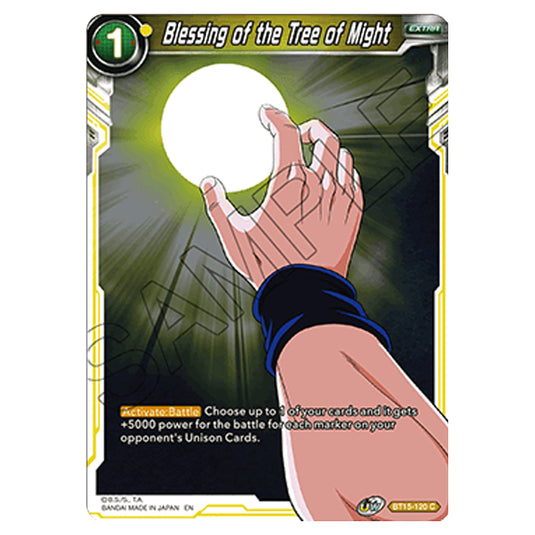 Dragon Ball Super - B15 - Saiyan Showdown - Blessing of the Tree of Might - BT15-120