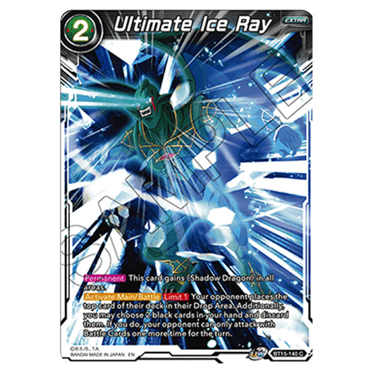 Dragon Ball Super - B15 - Saiyan Showdown - Ultimate Ice Ray - BT15-140