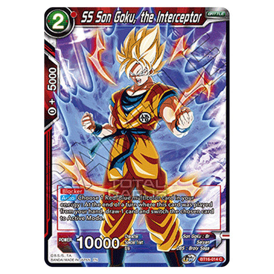 Dragon Ball Super - B16 - Realm Of The Gods - SS Son Goku, the Interceptor - BT16-014