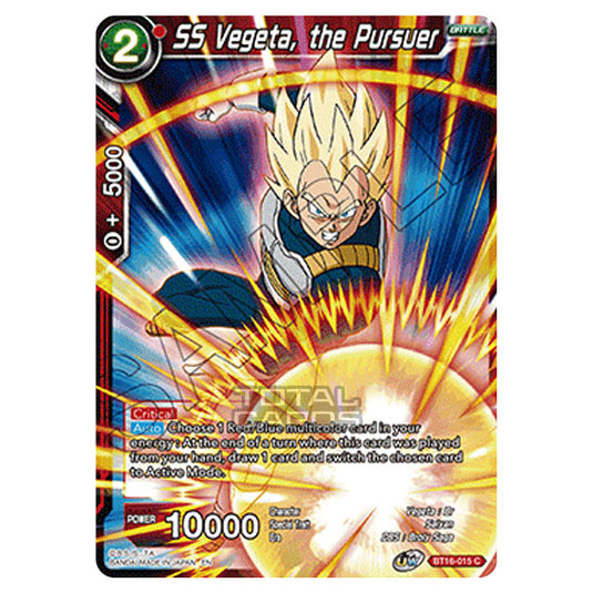 Dragon Ball Super - B16 - Realm Of The Gods - SS Vegeta, the Pursuer - BT16-015