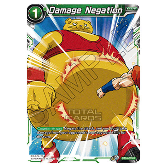 Dragon Ball Super - B16 - Realm Of The Gods - Damage Negation - BT16-070