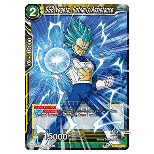 Dragon Ball Super - B16 - Realm Of The Gods - SSB Vegeta, Fatherly Assistance - BT16-078