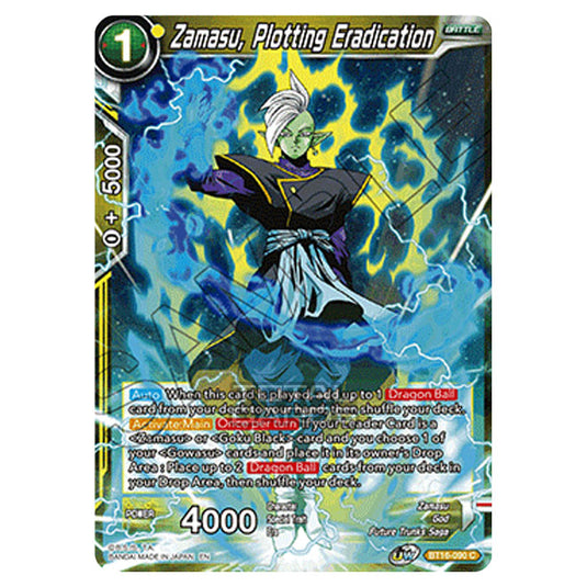 Dragon Ball Super - B16 - Realm Of The Gods - Zamasu, Plotting Eradication - BT16-090