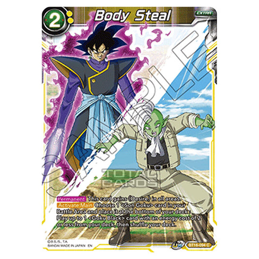 Dragon Ball Super - B16 - Realm Of The Gods - Body Steal - BT16-094