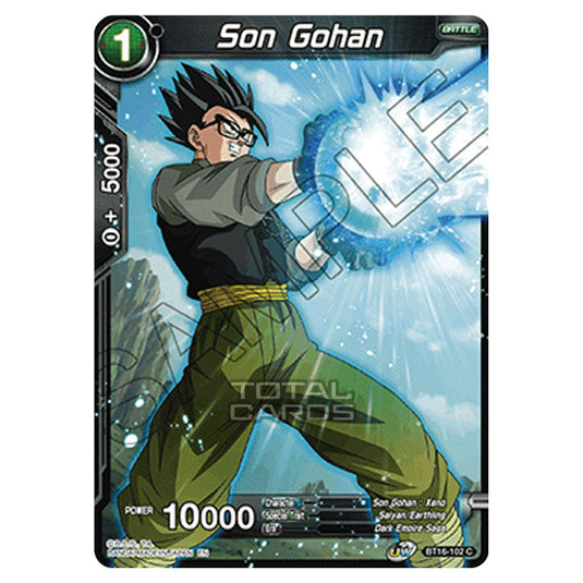 Dragon Ball Super - B16 - Realm Of The Gods - Son Gohan - BT16-102