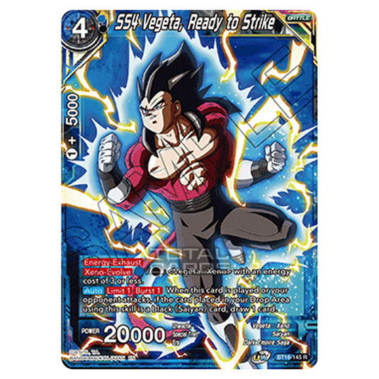 Dragon Ball Super - B16 - Realm Of The Gods - SS4 Vegeta, Ready to Strike - BT16-145