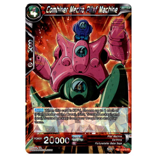 Dragon Ball Super - BT5 - Miraculous Revival - Combiner Mecha Pilaf Machine - 15/120