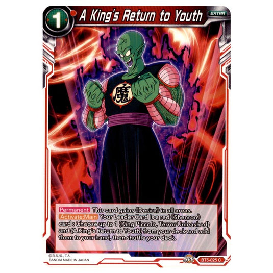 Dragon Ball Super - BT5 - Miraculous Revival - A King's Return to Youth - 25/120