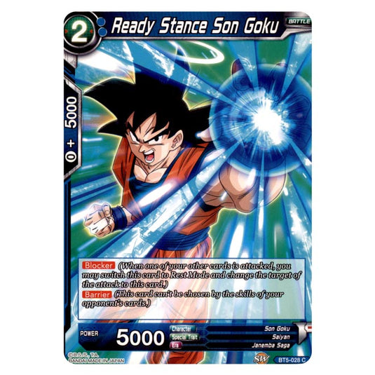 Dragon Ball Super - BT5 - Miraculous Revival - Ready Stance Son Goku - 28/120