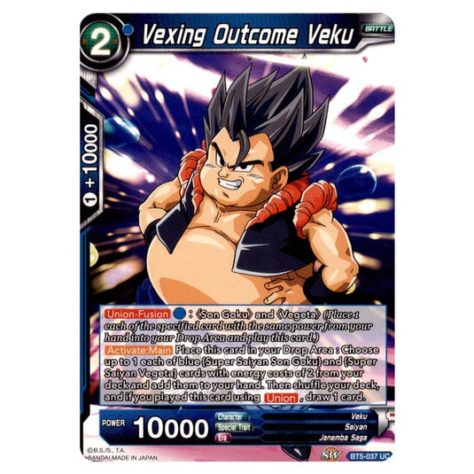 Dragon Ball Super - BT5 - Miraculous Revival - Vexing Outcome Veku - 37/120