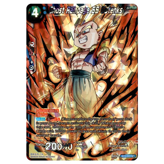 Dragon Ball Super - BT5 - Miraculous Revival - Ghost Rampage SS Gotenks - 40/120