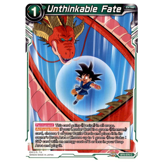 Dragon Ball Super - BT5 - Miraculous Revival - Unthinkable Fate - 76/120