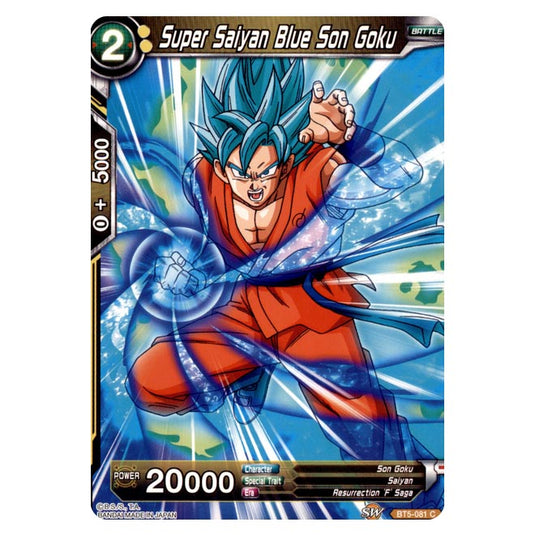 Dragon Ball Super - BT5 - Miraculous Revival - Super Saiyan Blue Son Goku - 81/120