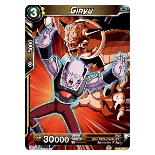 Dragon Ball Super - BT5 - Miraculous Revival - Ginyu - 98/120