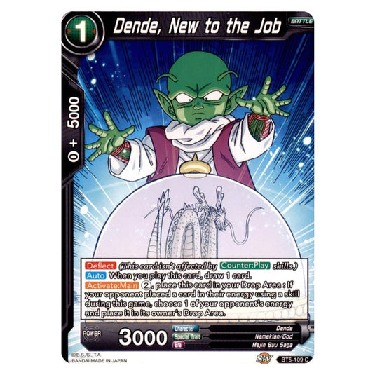 Dragon Ball Super - BT5 - Miraculous Revival - Dende, New to the Job - 109/120