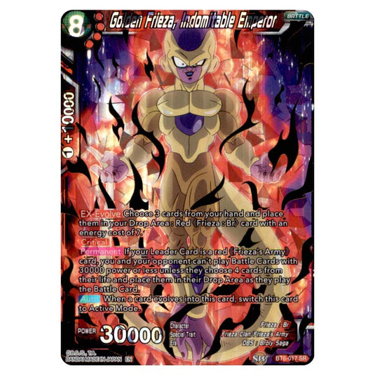 Dragon Ball Super - BT6 – Destroyer Kings - Golden Frieza, Indomitable Emperor - BT6-017