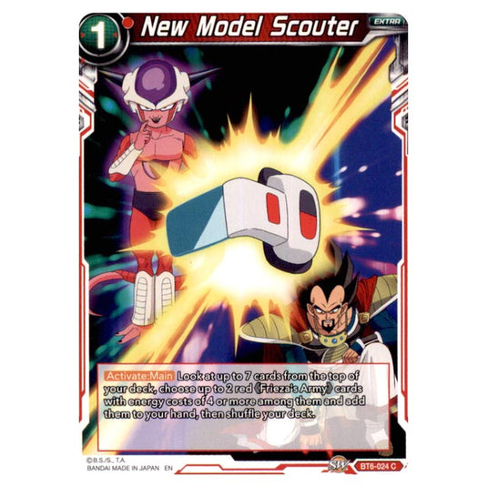 Dragon Ball Super - BT6 – Destroyer Kings - New Model Scouter - BT6-024