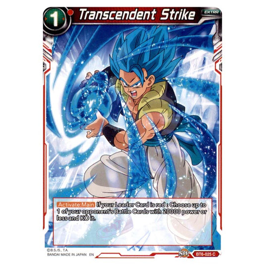 Dragon Ball Super - BT6 – Destroyer Kings - Transcendent Strike - BT6-025