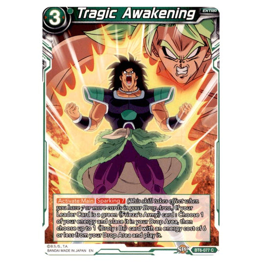 Dragon Ball Super - BT6 – Destroyer Kings - Tragic Awakening - BT6-077