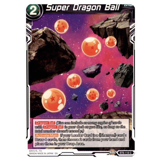 Dragon Ball Super - BT6 – Destroyer Kings - Super Dragon Ball - BT6-118