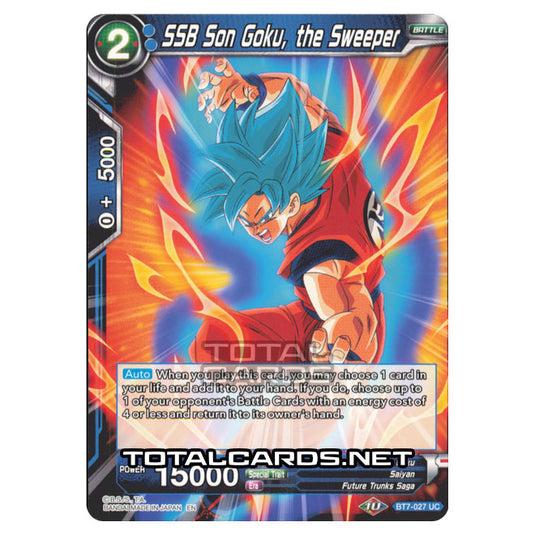 Dragon Ball Super - BT7 - Assault of the Saiyans - SSB Son Goku, the Sweeper - BT7-027