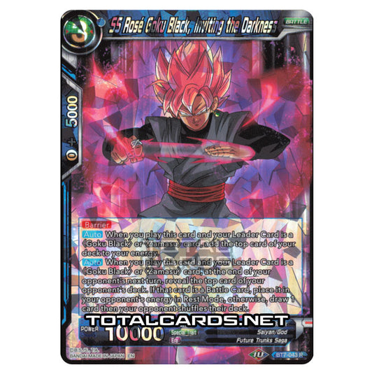 Dragon Ball Super - BT7 - Assault of the Saiyans - SS Rose Goku Black, Inviting the Darkness - BT7-043