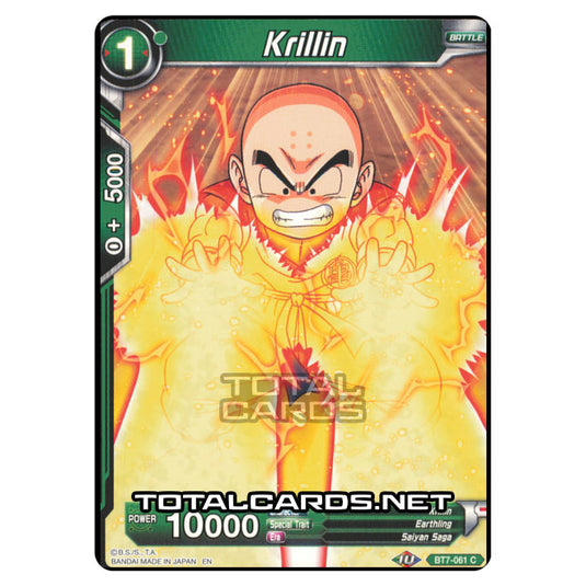 Dragon Ball Super - BT7 - Assault of the Saiyans - Krillin - BT7-061