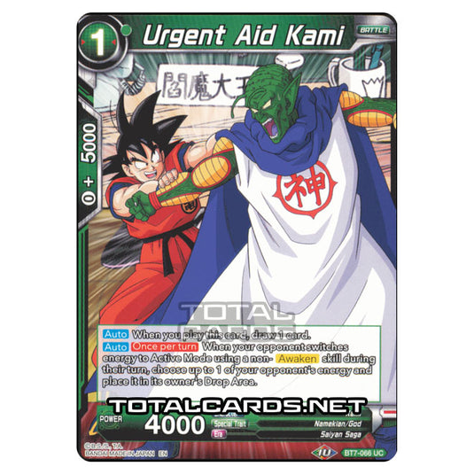 Dragon Ball Super - BT7 - Assault of the Saiyans - Urgent Aid Kami - BT7-066