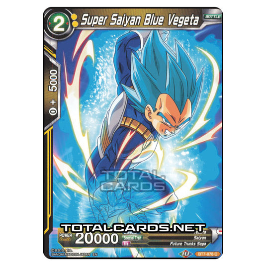 Dragon Ball Super - BT7 - Assault of the Saiyans - Super Saiyan Blue Vegeta - BT7-076