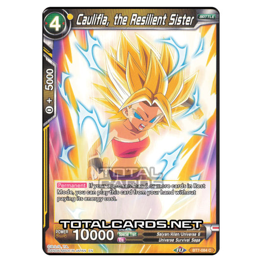 Dragon Ball Super - BT7 - Assault of the Saiyans - Caulifla, the Resilient Sister - BT7-084