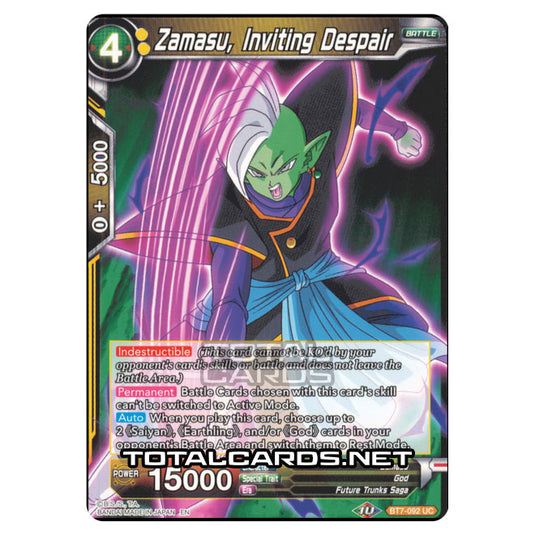 Dragon Ball Super - BT7 - Assault of the Saiyans - Zamasu, Inviting Despair - BT7-092