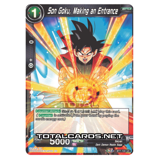 Dragon Ball Super - BT7 - Assault of the Saiyans - Son Goku, Making an Entrance - BT7-100