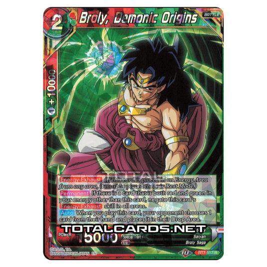 Dragon Ball Super - BT7 - Assault of the Saiyans - Broly, Demonic Origins - BT7-117