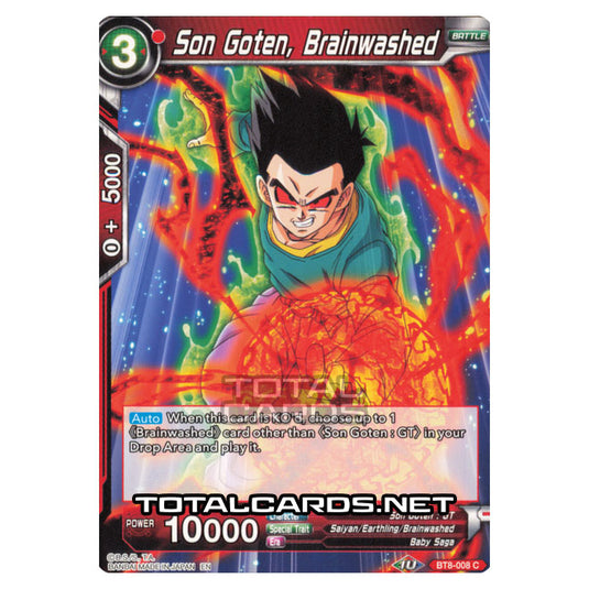 Dragon Ball Super - B08 - Malicious Machinations - Son Goten, Bainwashed - BT8-008