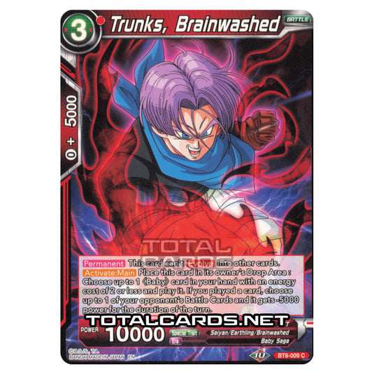 Dragon Ball Super - B08 - Malicious Machinations - Trunks, Brainwashed - BT8-009 Dragon Ball Super - B08 - Malicious Machinations - Trunks, Brainwashed - BT8-009